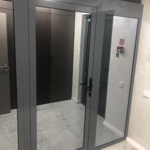 Алюминиевая дверь 1100×2100 мм. GFTD26203 Алюминиевая дверь 1100×2100 мм. GFTD26203