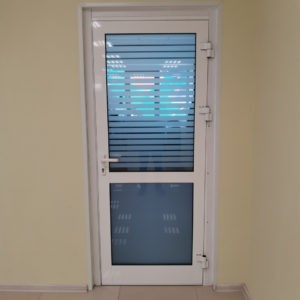 Алюминиевая дверь 600×2000 мм. GFTD8201
