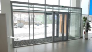 Алюминиевая дверь 700×2100 мм. GFTD22205