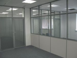 Стационарная алюминиевая перегородка GFTD617