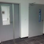 Техническая алюминиевая дверь GFTD835